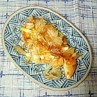 ☆おかか葱の焼きがんも☆